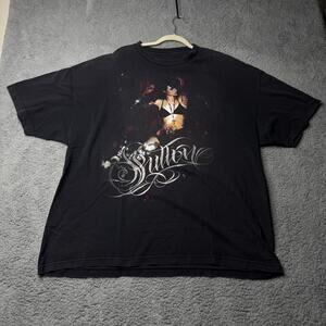 Sullen Art Collective T Shirt Men's 3XL Black Graphic Grunge Short Sleeve